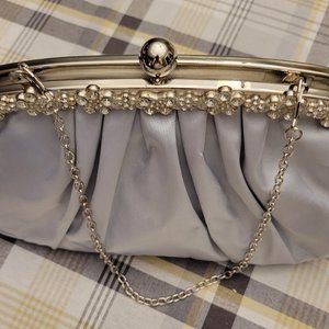 Party time silver purse